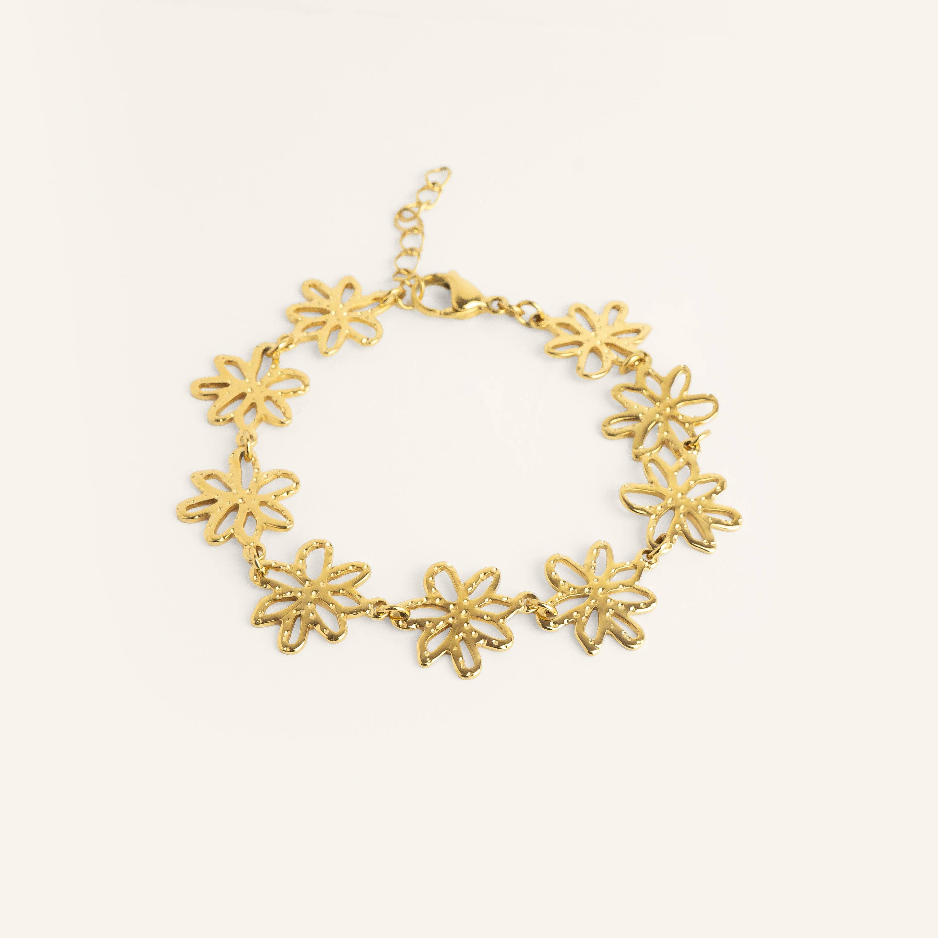 Linda blomma bracelet