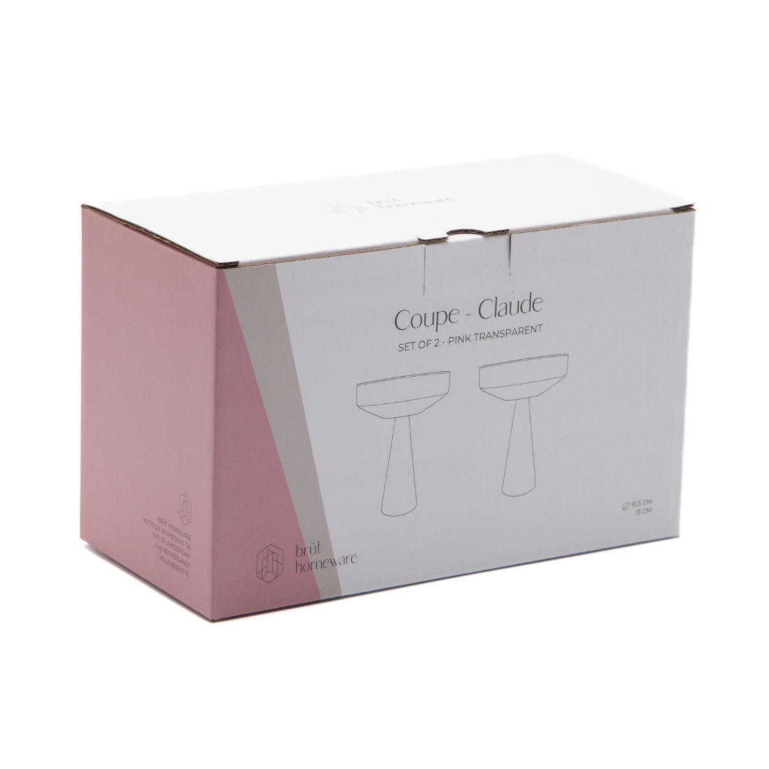 Coupe Claude 2-pack | Brut Homeware