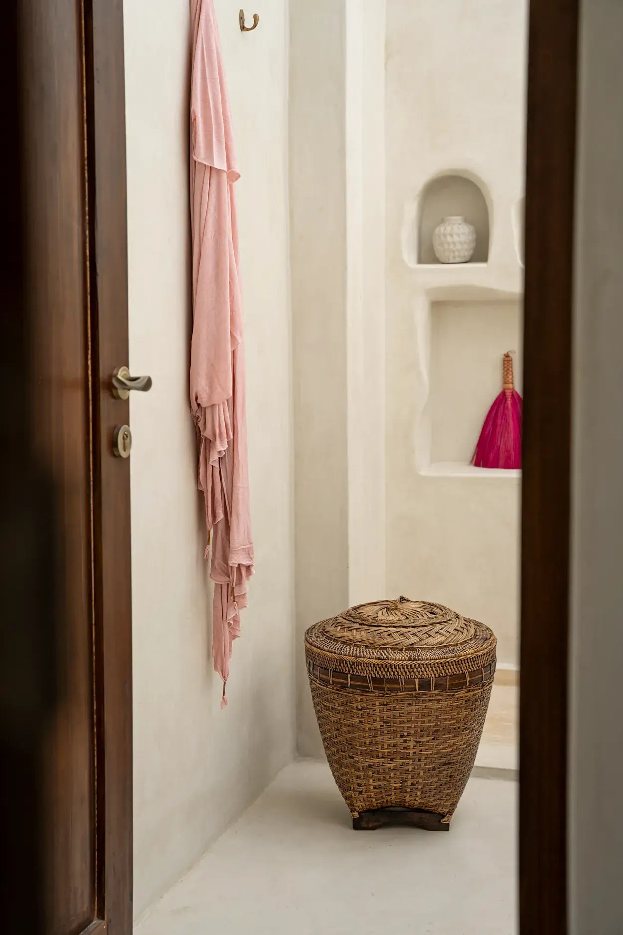 Le panier de rangement colonial – Marron naturel – Taille L