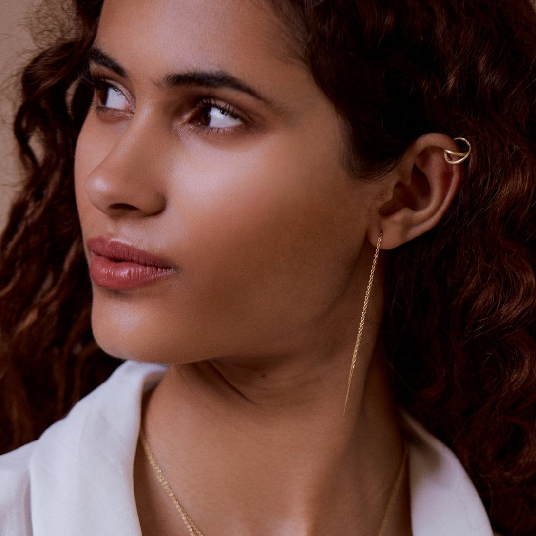 Ariane Earrings | 24k Gold | Agape Studio Jewelry 