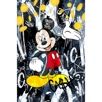 Acrylic glass picture - Mickey Cash