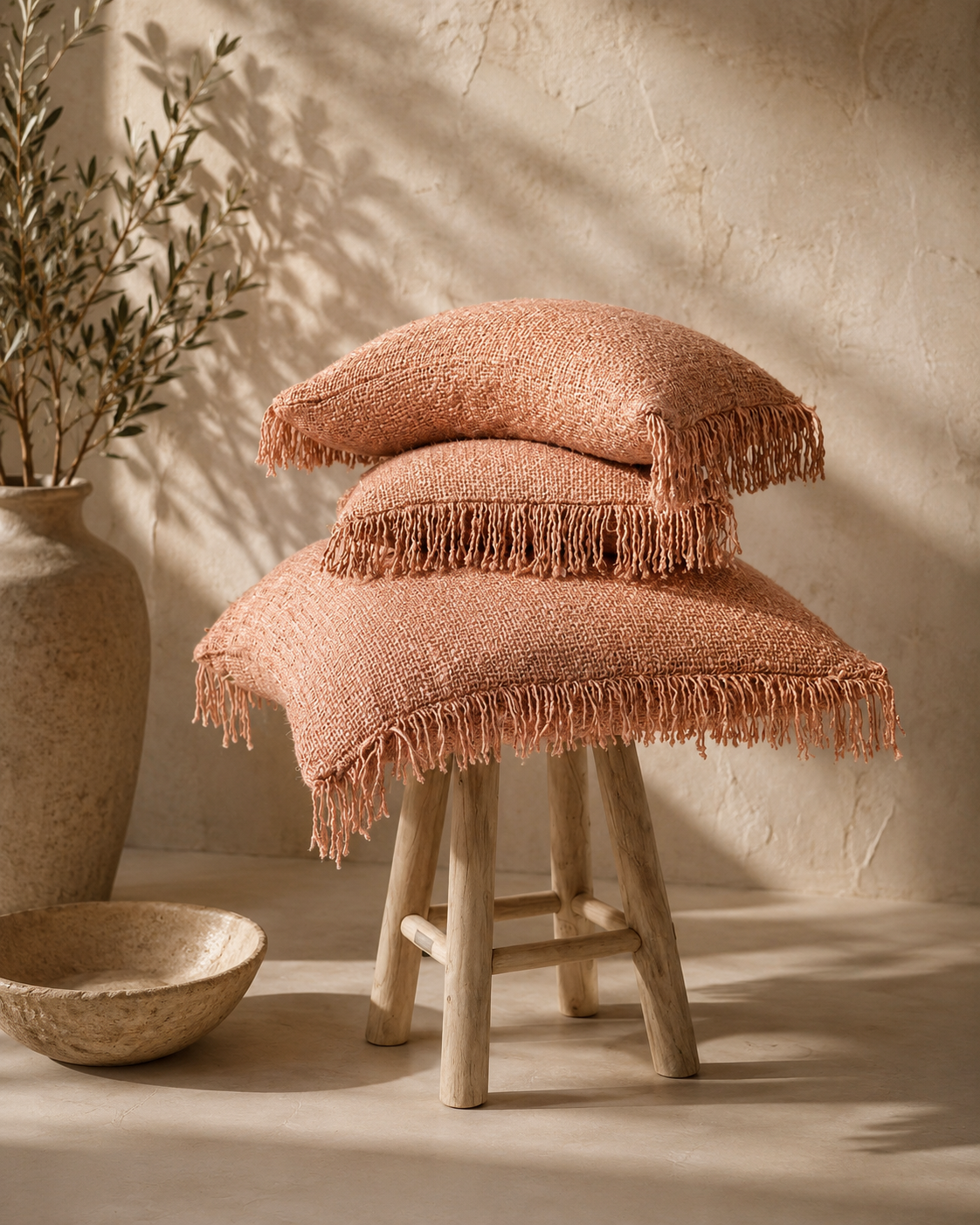 The Oh My Gee Kuddfodral – Salmon Pink 60 × 60 cm