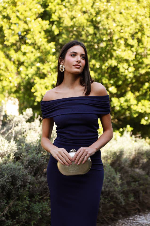 Toledo | Schulterfreies Kleid