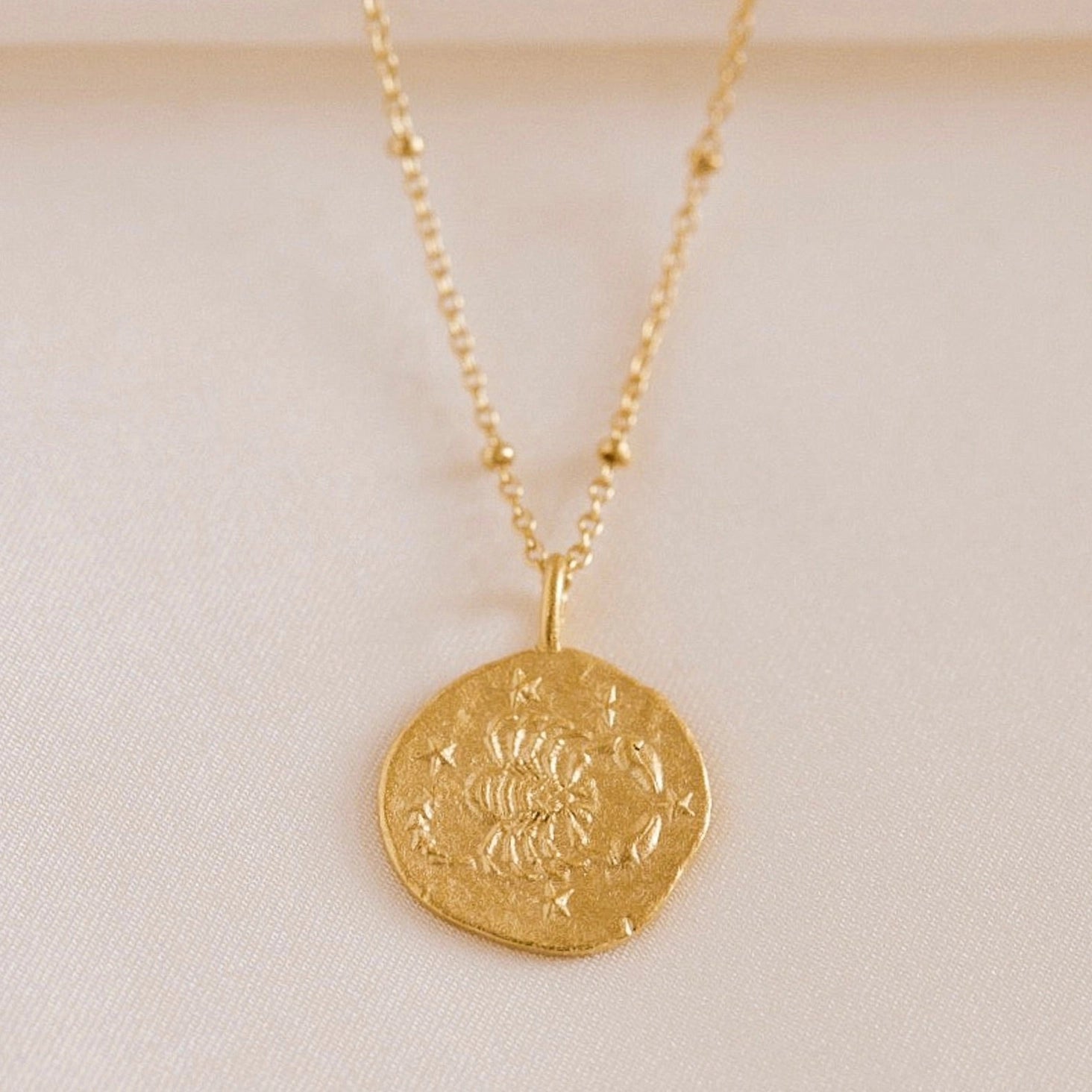 Zodiac Necklace | 24k Gold | Agape Studio Jewelry 