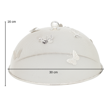 Matkupa aus Silber mit Schmetterlingsdetails 30 cm | EDZARD