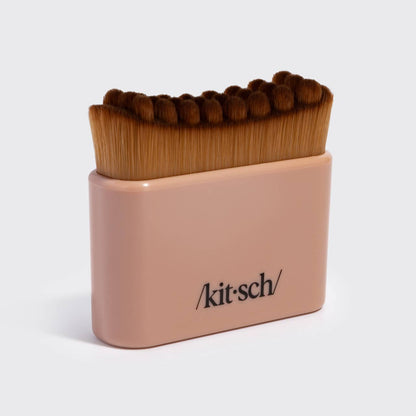 Kitsch Lymphatic Contour Face Brush – Pink