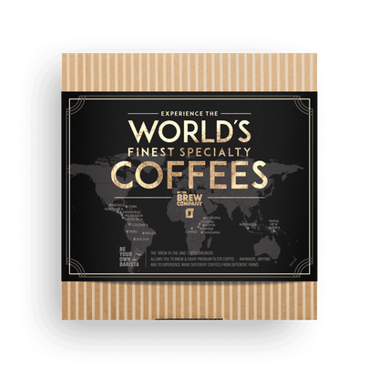 World’s Finest Coffees – presentbox med premiumkaffe | Coffeebrewer