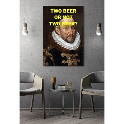 Acrylic Glass Art – “Two Beer Or Not Two Beer?”