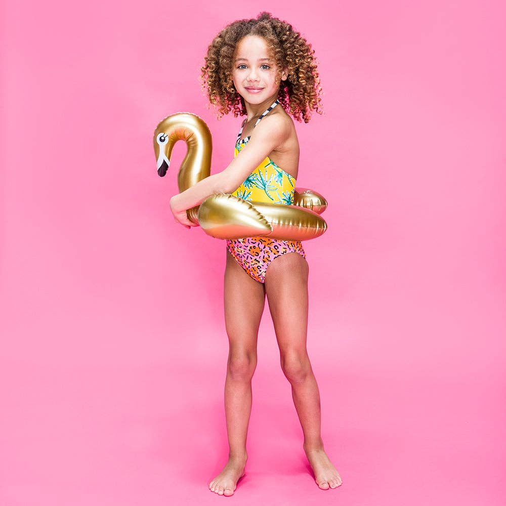 Baignoire pour enfants à partir de 3 ans - Cygne doré, Swim Essentials