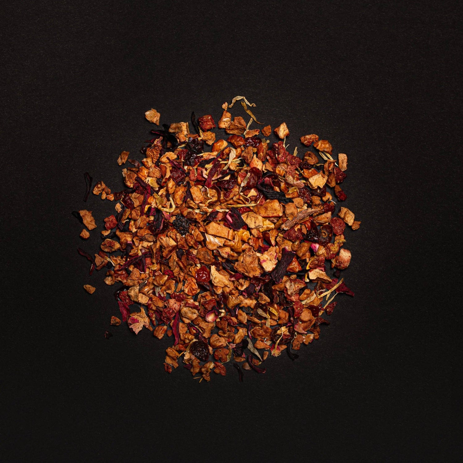 Flore Norman – Jordgubbe | Koffeinfri infusion med äpple, hibiskus &amp; jordgubbe (100 g)