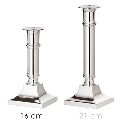 Kent | Silverpläterad ljusstake | Edzard - H 16 cm