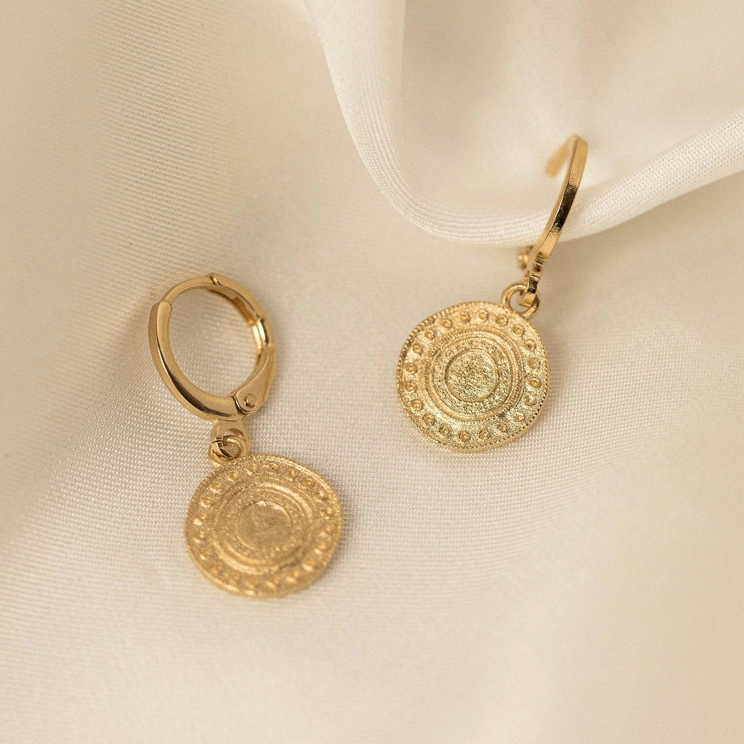 Alba Earrings | 24k Gold | Agape Studio Jewelry 