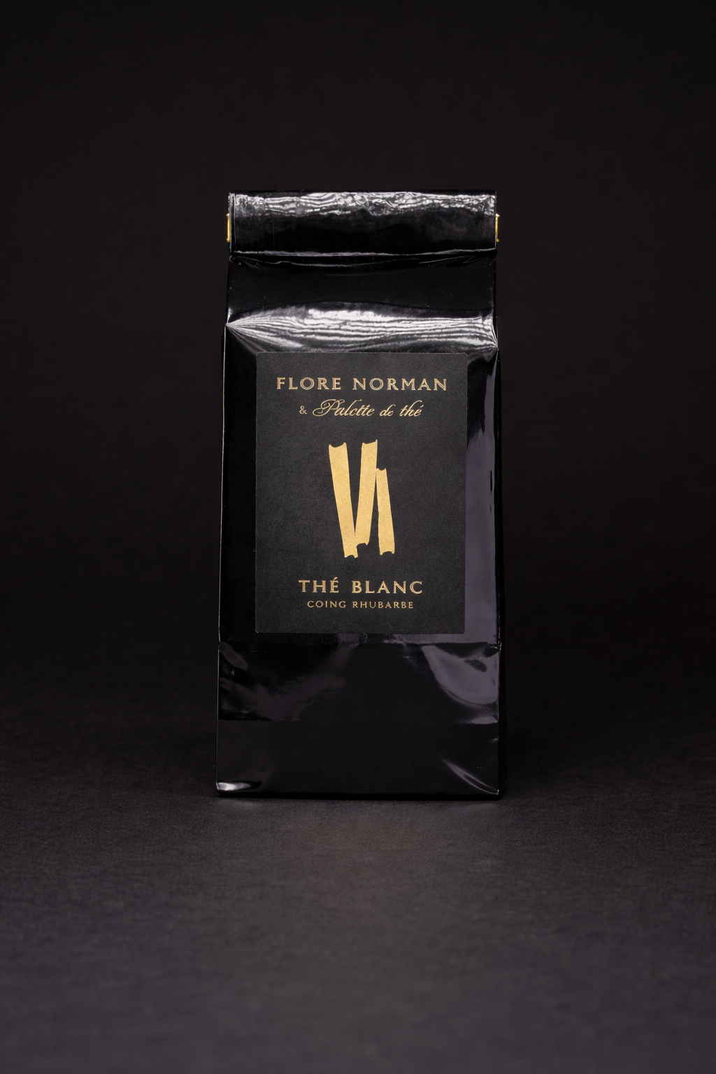 Flore Norman – Rabarber | Vitt te Pai Mu Dan med kvitten &amp; rabarber (40 g)