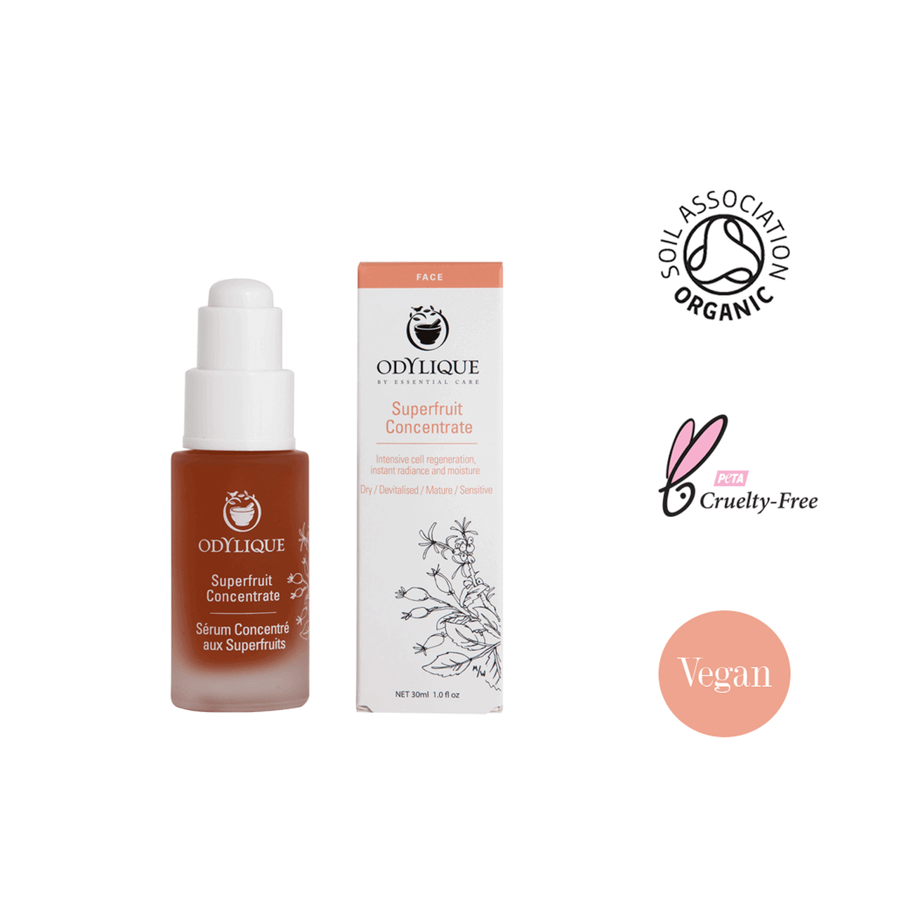 Superfruit Konzentrat – Bio-Gesichtsöl mit Anti-Aging &amp; Glow