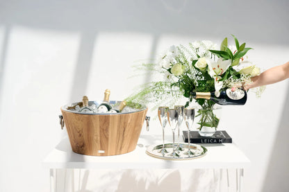 Dodo | Silverpläterade Champagneglas