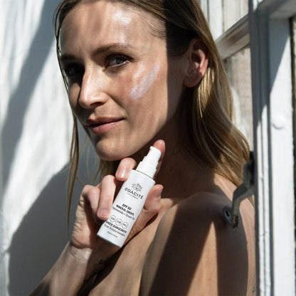 Odacité SPF 50 Sheer Sunscreen Mineral Drops – Mineraliskt solskydd 30 ml