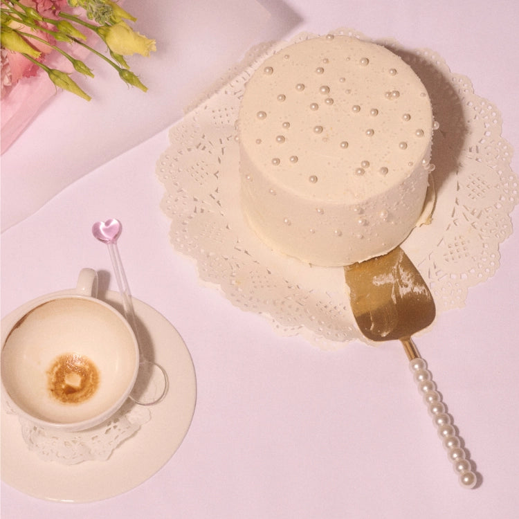 Pearl Cake Server, LEPELCLUB