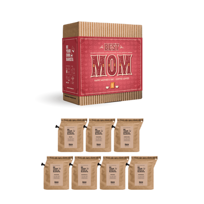Morsdag presentbox med kaffe – 7 Coffeebrewers