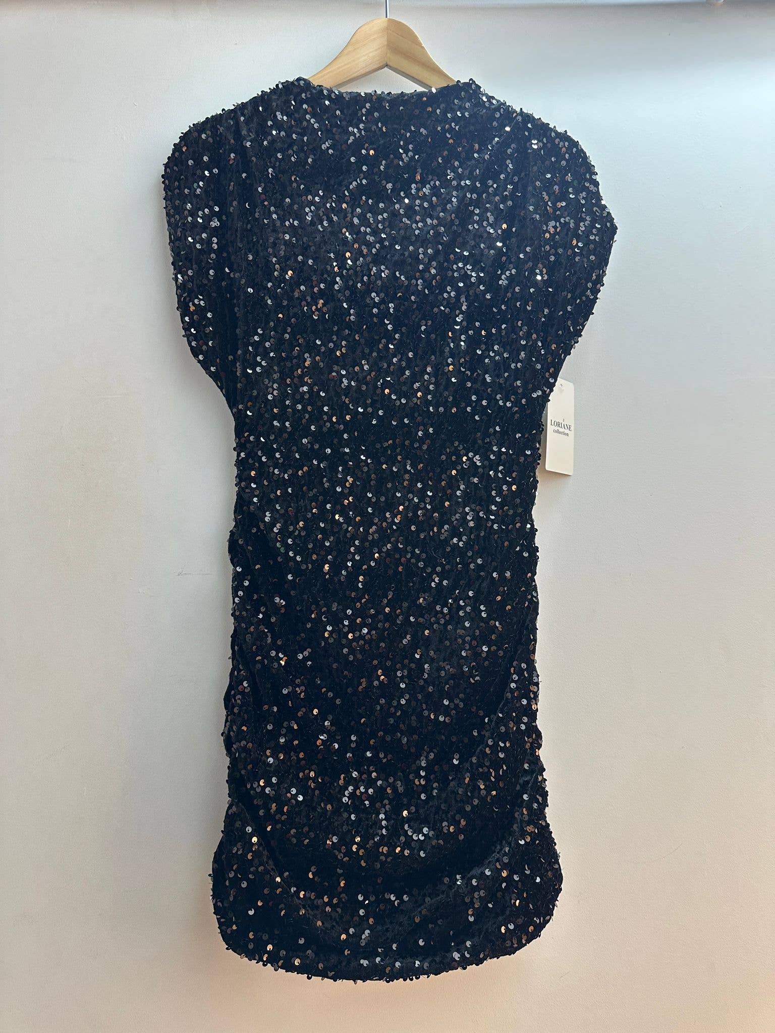 Paillettenkleid aus Samt