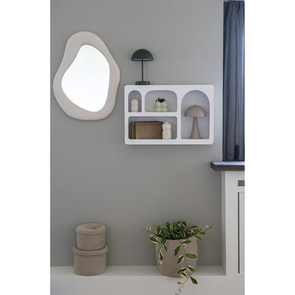 Bosa Mirror – Teddy White 46,5x61 cm