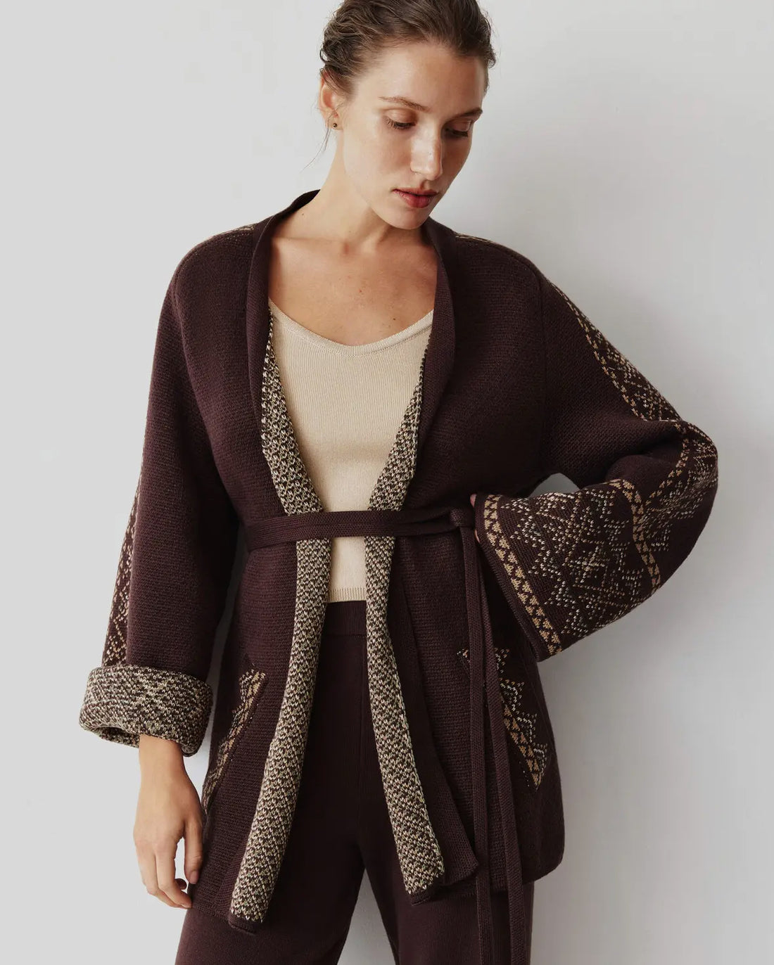 Generations Power | Broderad Boho-Kofta i Bomull