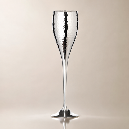 Dodo Champagnerglas in Silber 2er-Set | EDZARD