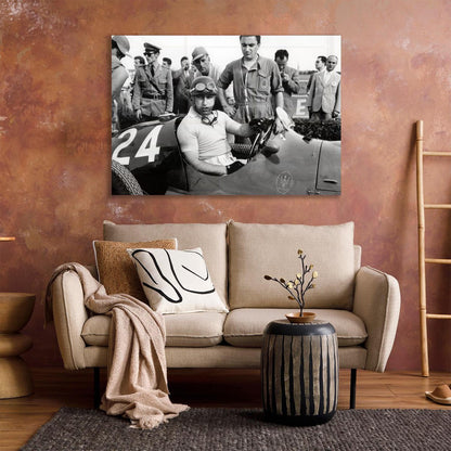 Acrylglastavla - Manuel Fangio