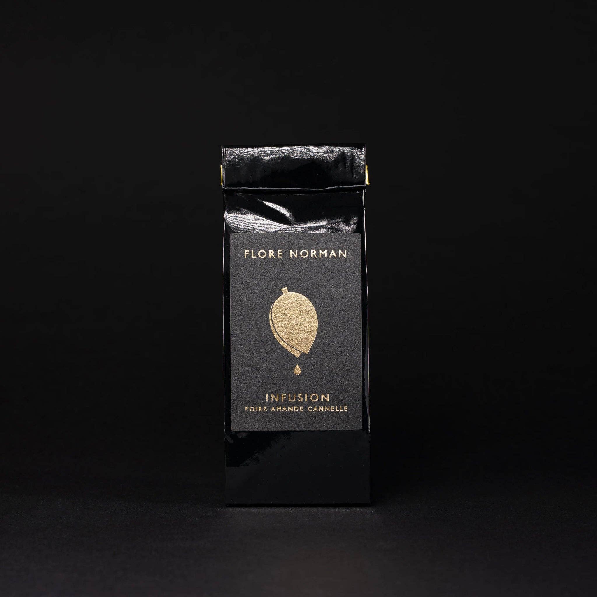 Flore Norman – Mandel | Koffeinfri infusion med päron, mandel &amp; kanel (100 g)