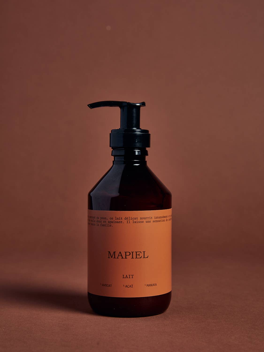 MAPIEL Lait | Lait corporel 100 % naturel pour les peaux sensibles (250 ml)