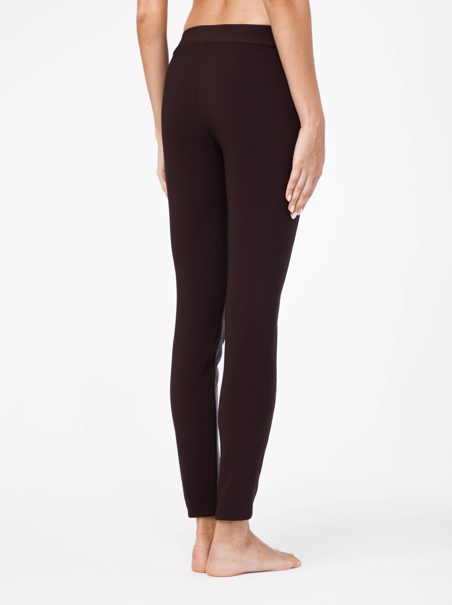 Leggings med läderinsats | STORY | Conte Elegant