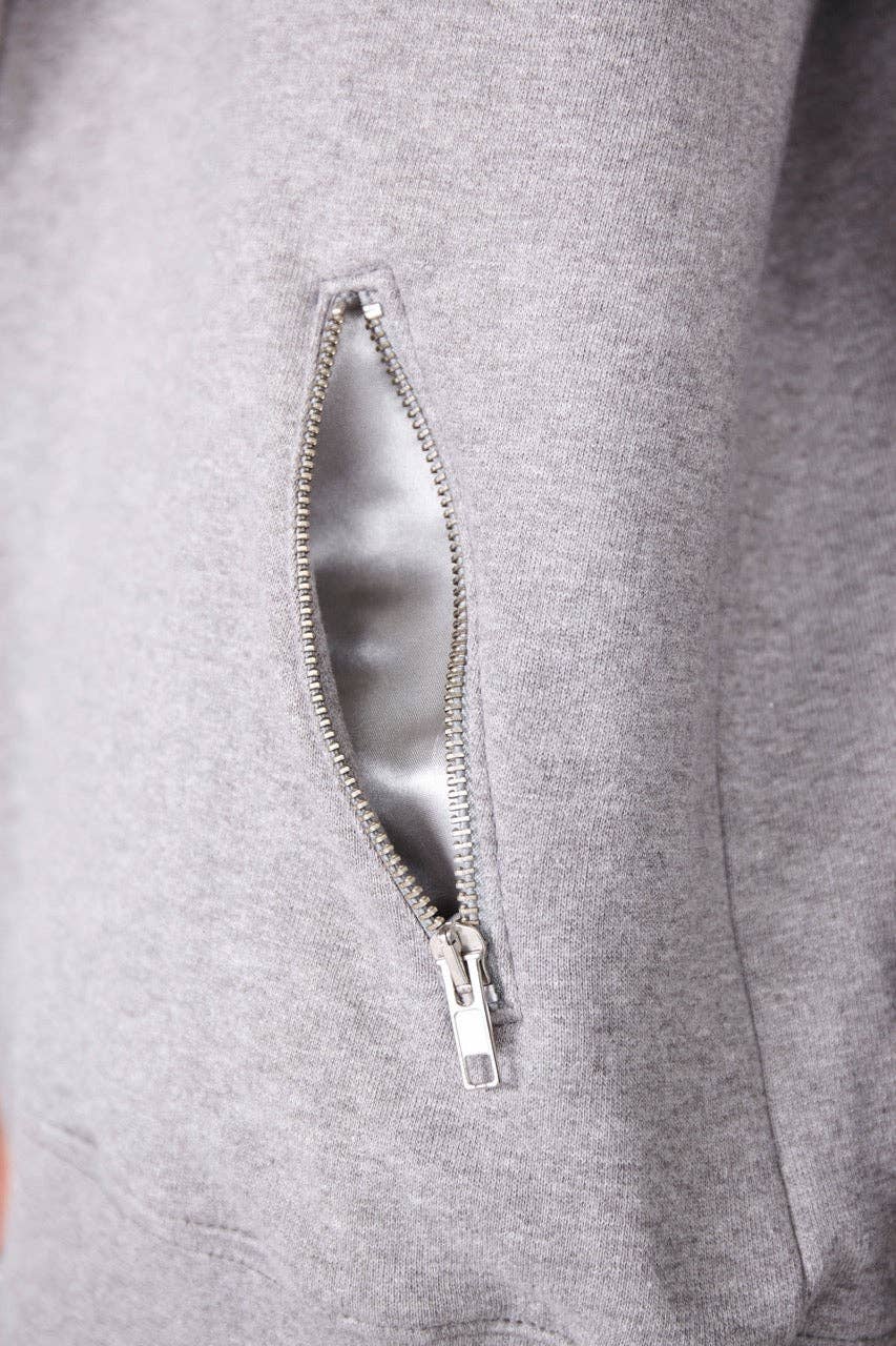 The Cara – hoodie i bomull med satinfoder | The Sept