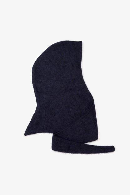 Alpaca Hooded Scarf i Djuphavsblå | Arctic Fox &amp; Co.