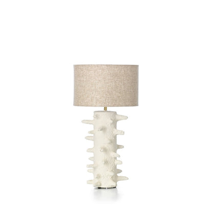 Spiketacular Table Lamp – White (Medium)