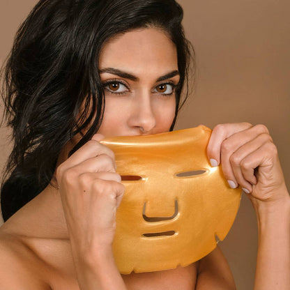 24K Gold Mask Trio™ – Ansiktsmask, Ögonmask &amp; Läppmask