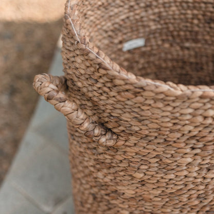 Panier de rangement en jacinthe d&