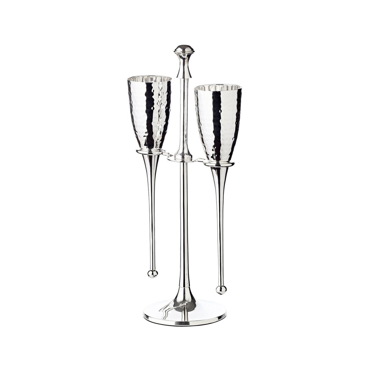 Champagnergläser „Didi“ – 2er-Set mit Ständer – EDZARD