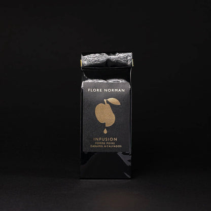 Flore Norman – Karamell | Infusion med äpple, päron, karamell &amp; Calvados Pays d’Auge (100 g)
