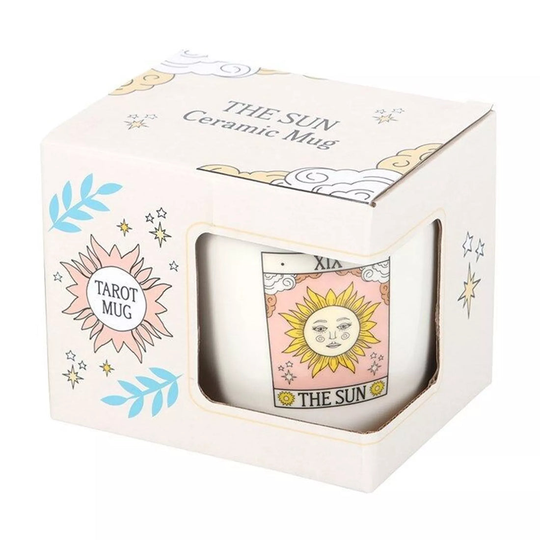 The Sun Vintage Tarot Mug – Starta dagen med solenergi ☀️