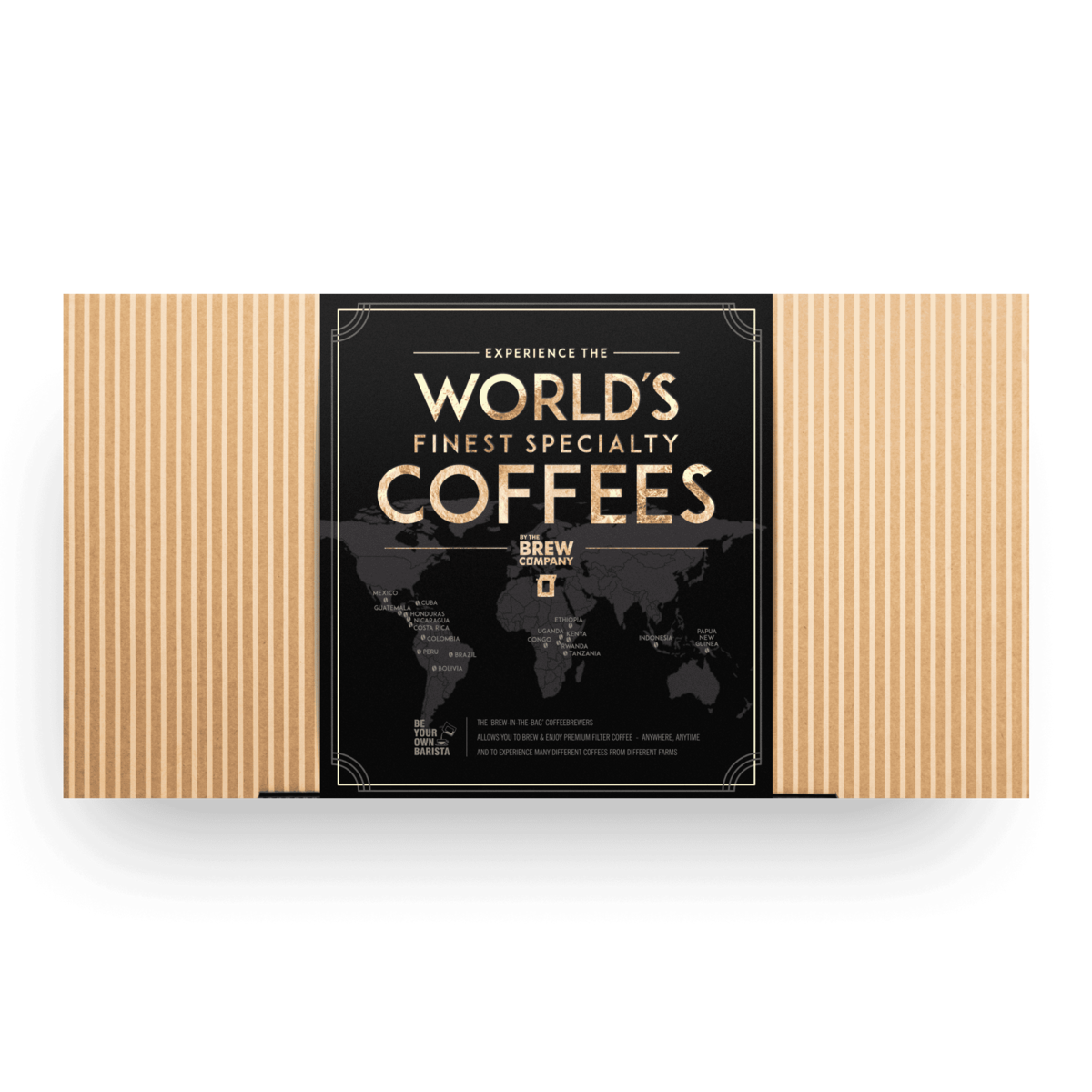 World’s Finest Coffees – presentbox med premiumkaffe | Coffeebrewer