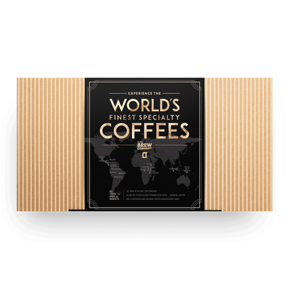 World’s Finest Coffees – presentbox med premiumkaffe | Coffeebrewer