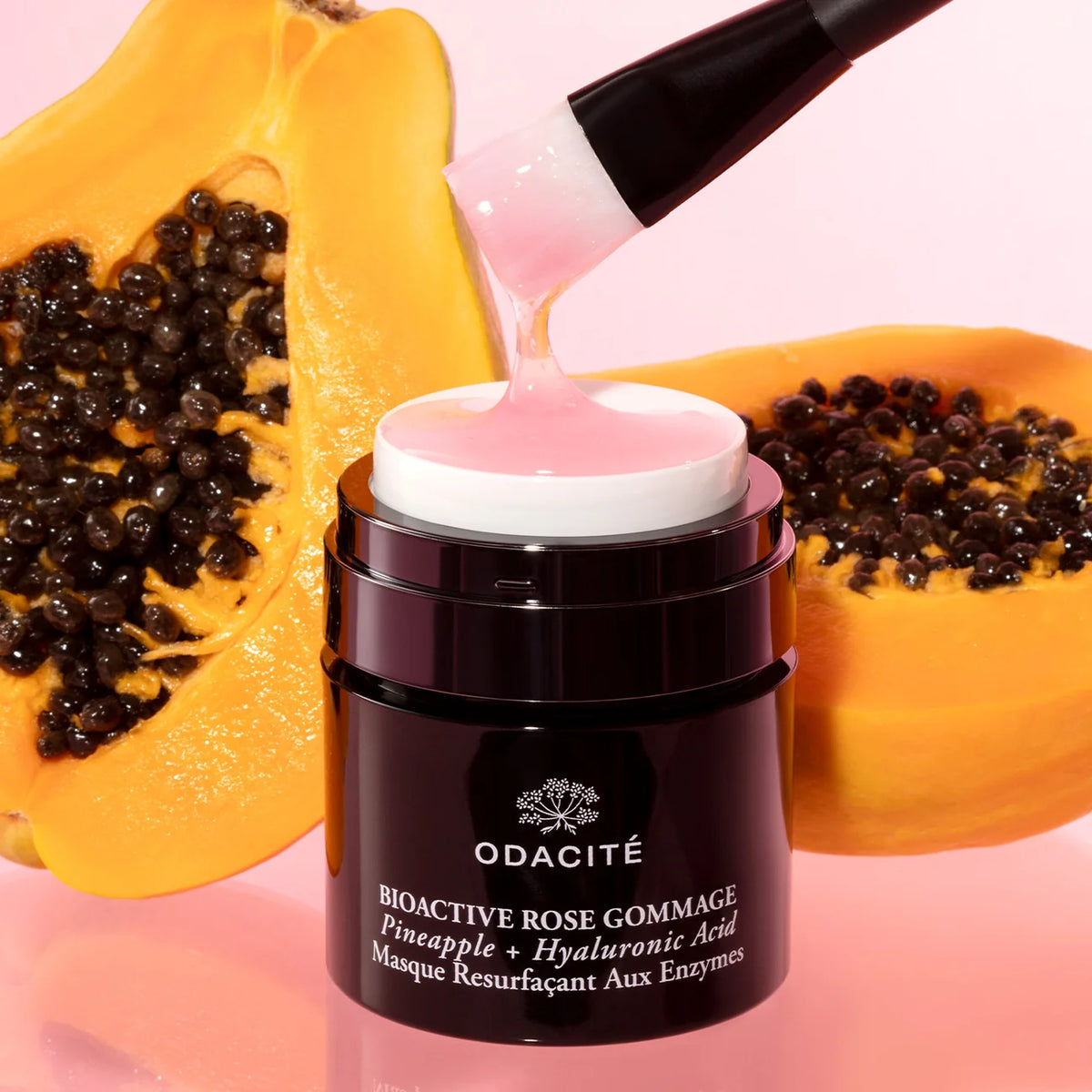 Odacité Bioactive Rose Gommage Resurfacing Enzyme Mask – 50 ml