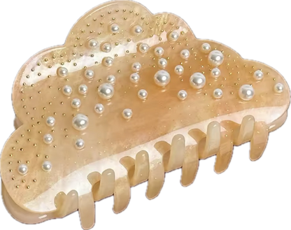 Hair clips with Zircons and Rhinestones