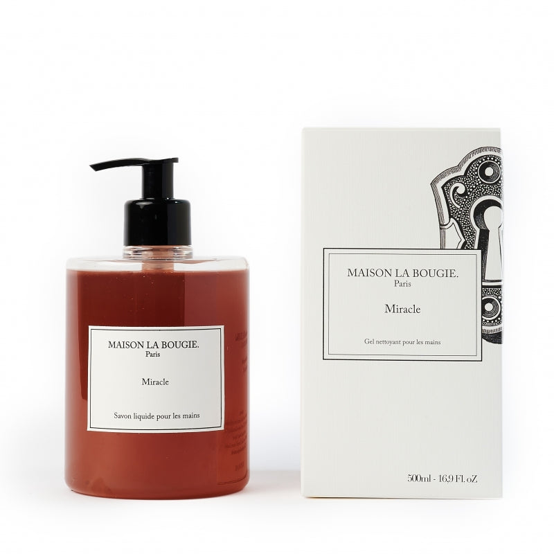 Gel Lave-Mains Miracle – Ambre &amp; Fève Tonka
