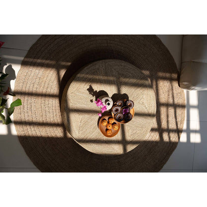 The Huge Pouffe – handvävd sittpuff i naturligt sjögräs