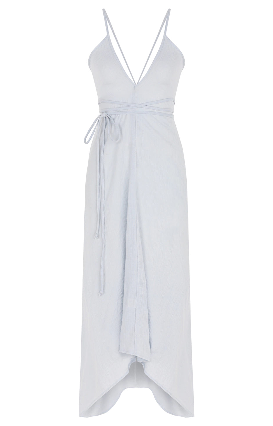 Sage Maxi Dress - Baby Blue, The Handloom Los Angeles