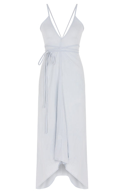 Sage Maxi Dress - Baby Blue, The Handloom Los Angeles