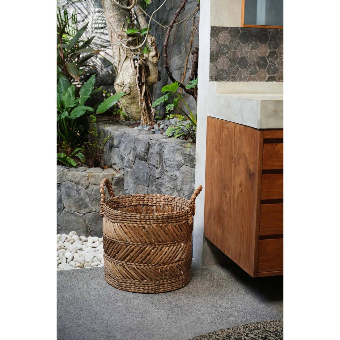 The Banana Zigzag Basket - L