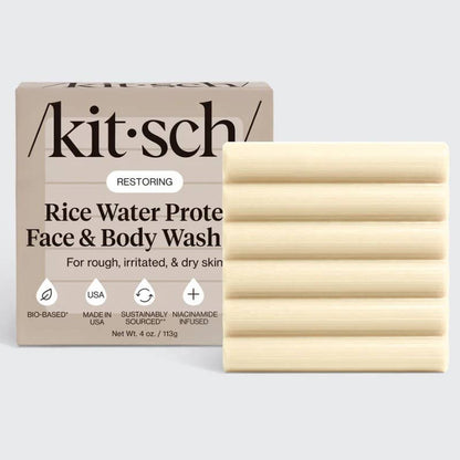Rice Water Protein Restoring Face &amp; Body Wash Bar