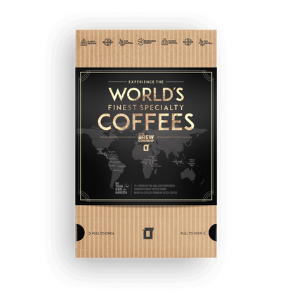 World’s Finest Coffees – presentbox med premiumkaffe | Coffeebrewer