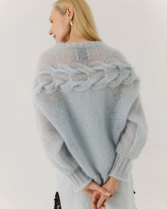 Jūra Luxus-Seiden-Mohair-Pullover